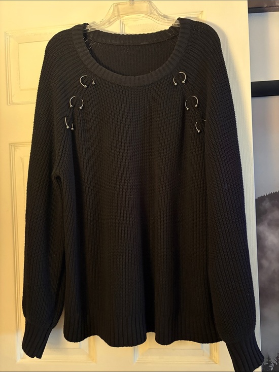 torrid Sweaters - torrid Nightfall Pierced Sweater